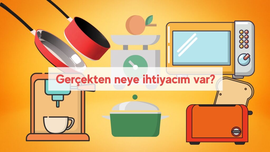 Alışveriş alışkanlıklarınızı değiştirin, fazla eşyaların mutfağınızı istila etmenizi engellemek için sadece ihtiyacınız olan eşyaları satın alın.