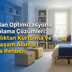 ev içi alan optimizasyonu ve depolama çözümleri