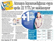 Atmaya kıyamadığınız eşya ayda 22 YTL'ye saklanıyor