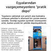 Eşyalarından vazgeçemeyenlere 'pratik depo'