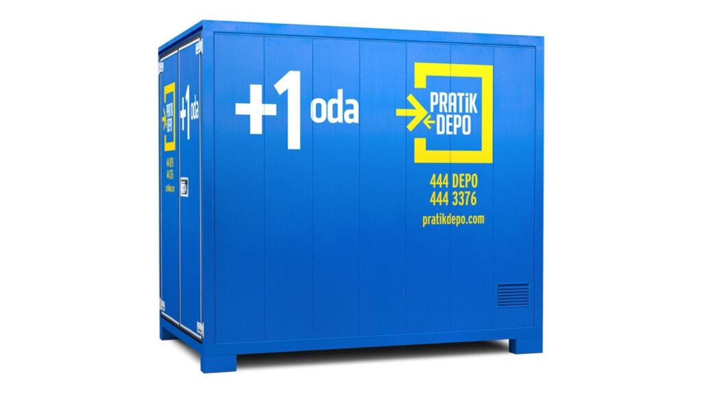 PratikDepo'nun eşya depolama ünitesini inceleyin.