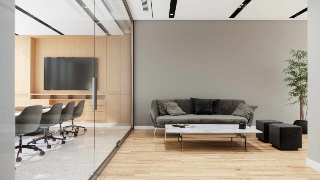 Minimalist yaşama uygun çalışma alanları