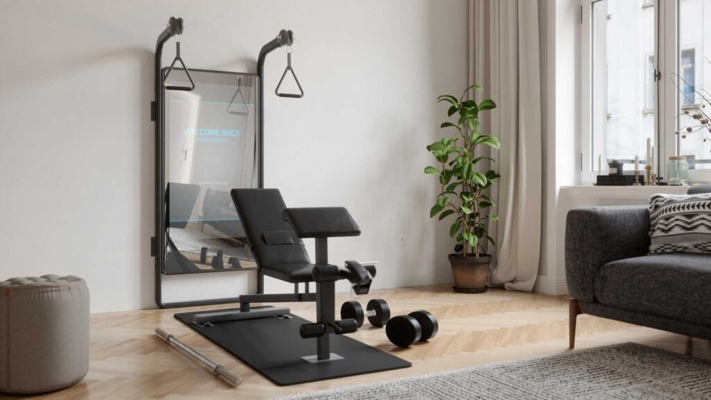 Evde spor yapmak için alan yaratın