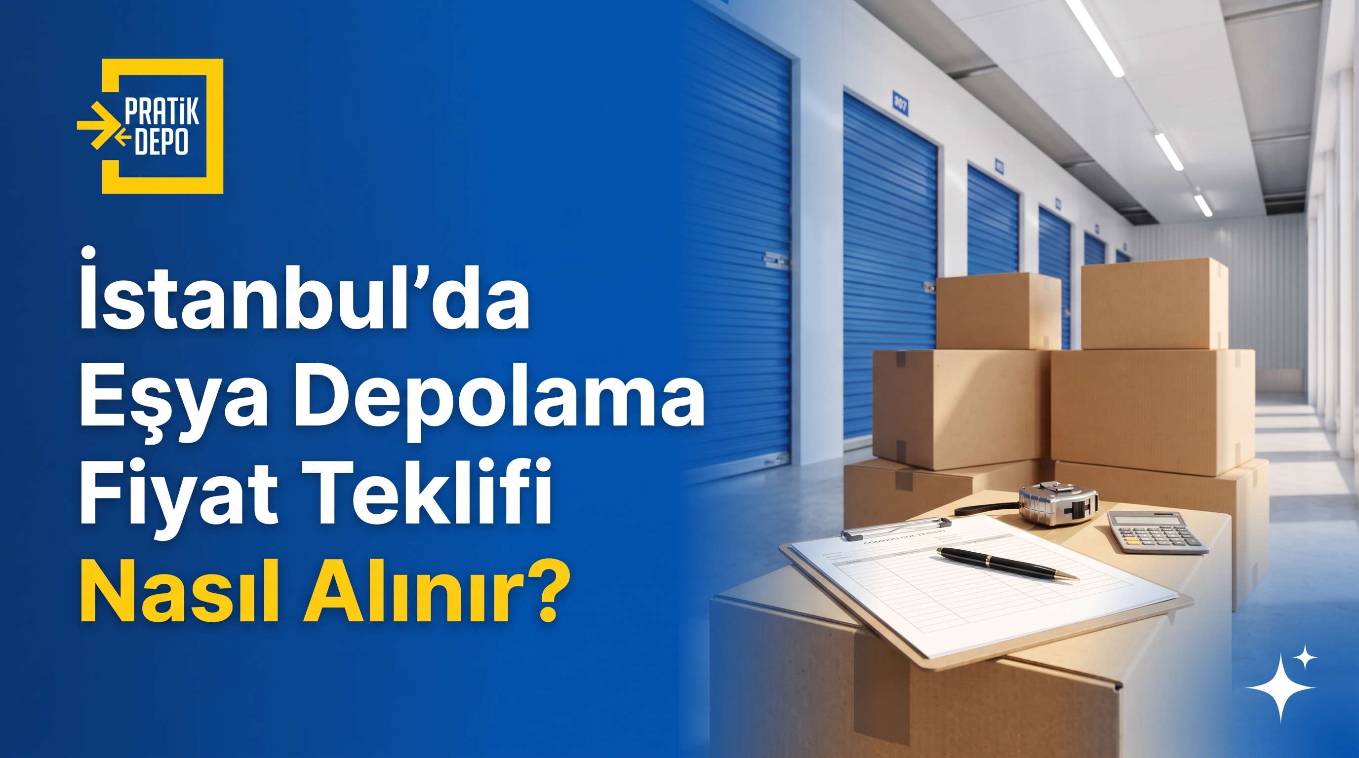 Eşya Depolama Fiyat Teklifi Nasıl Alınır?